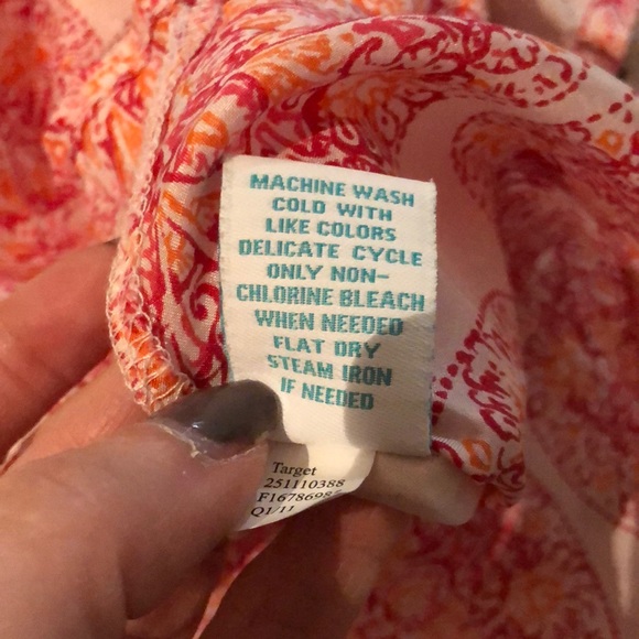 Calypso by Target silk top - Picture 4 of 4